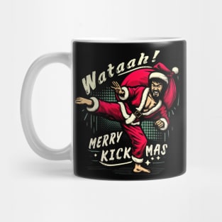 Kung Fu Santa Mug